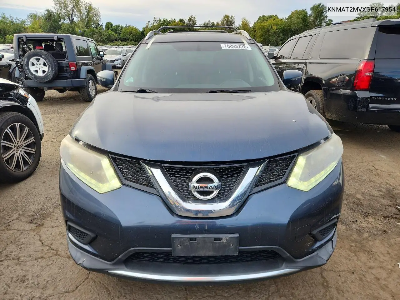 2016 NISSAN ROGUE VIN KNMAT2MVXGP617954 — фото 5