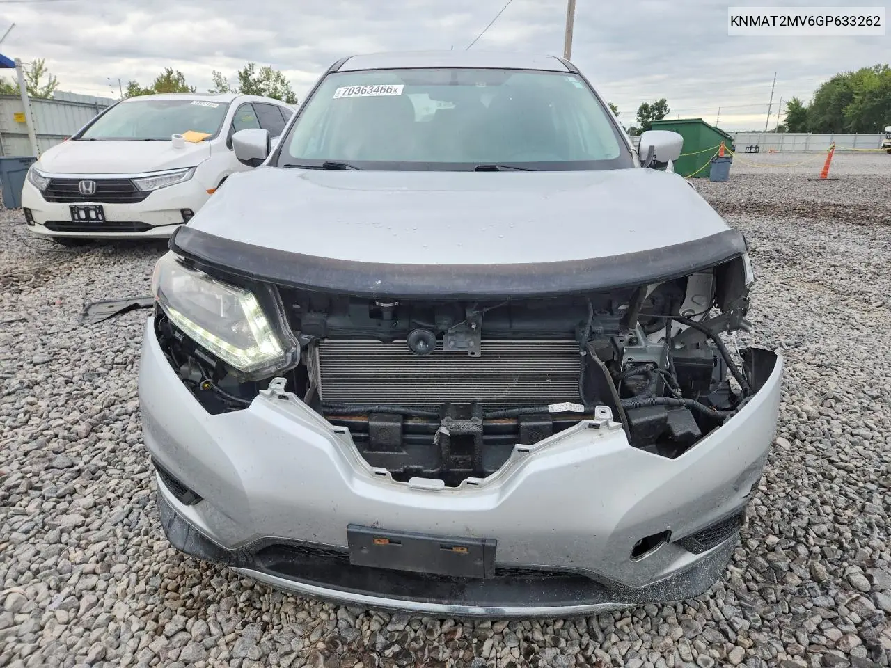 2016 NISSAN ROGUE VIN KNMAT2MV6GP633262 — фото 5