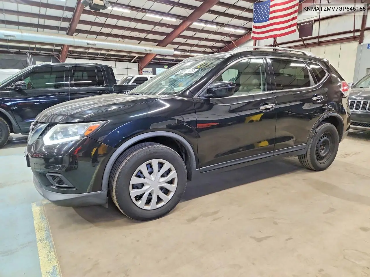 NISSAN ROGUE 2016, VIN KNMAT2MV7GP646165