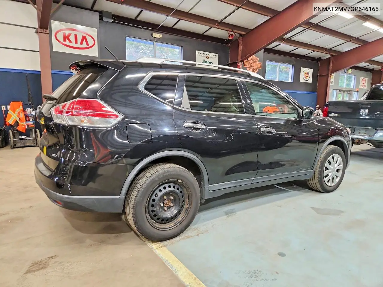 2016 NISSAN ROGUE VIN KNMAT2MV7GP646165 — фото 3
