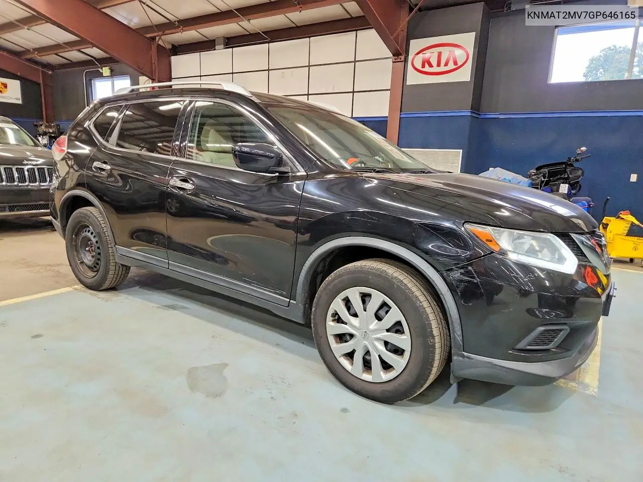 2016 NISSAN ROGUE VIN KNMAT2MV7GP646165 — фото 4