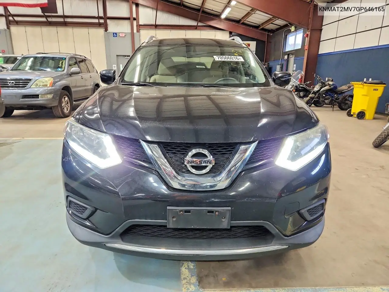 2016 NISSAN ROGUE VIN KNMAT2MV7GP646165 — фото 5