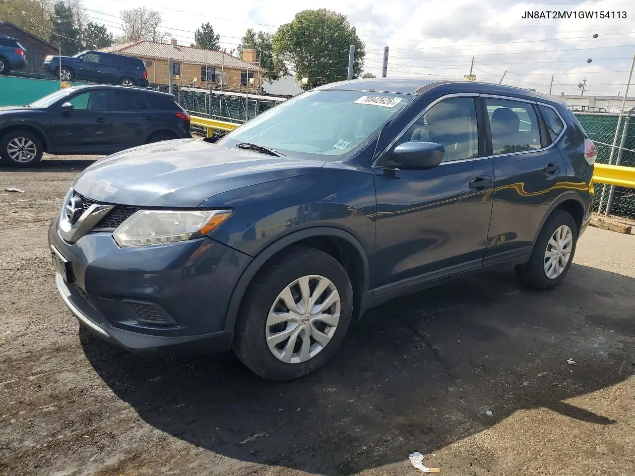 NISSAN ROGUE 2016, VIN JN8AT2MV1GW154113