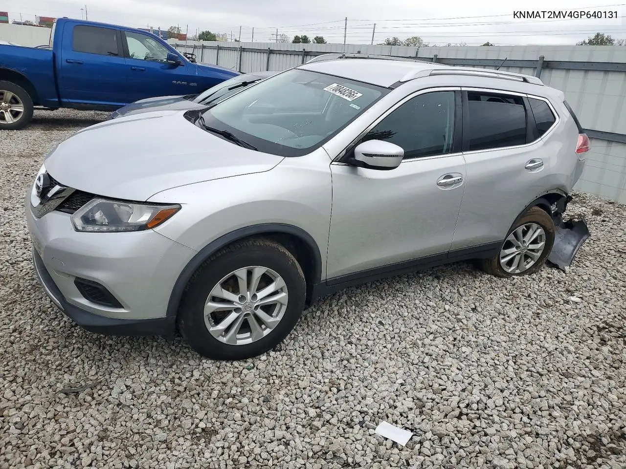 NISSAN ROGUE 2016, VIN KNMAT2MV4GP640131