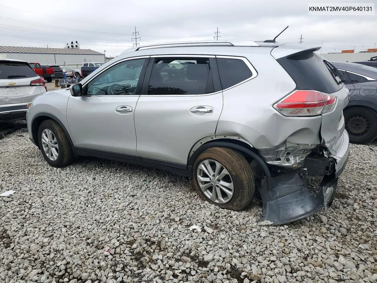 2016 NISSAN ROGUE VIN KNMAT2MV4GP640131 — фото 2