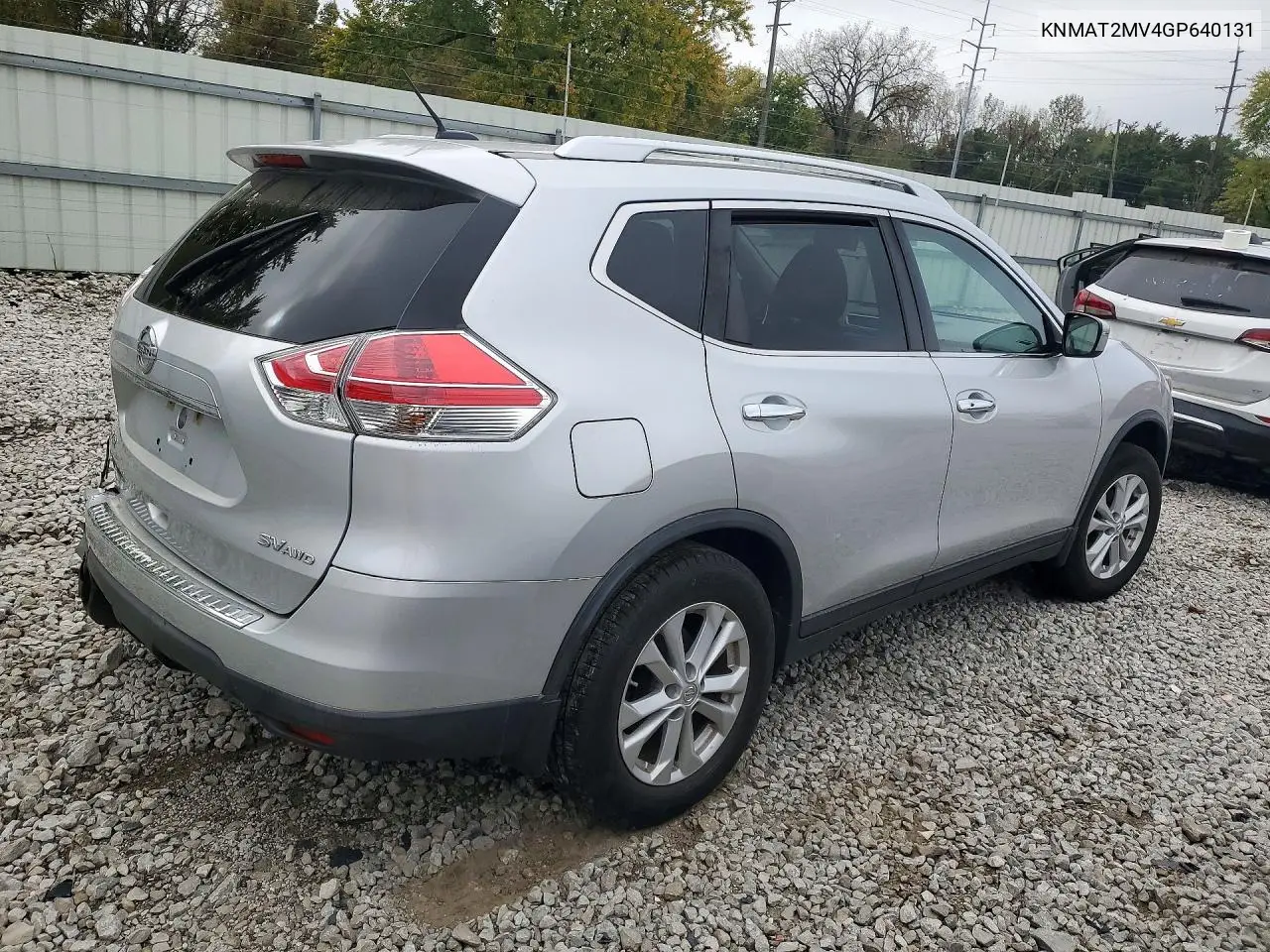 2016 NISSAN ROGUE VIN KNMAT2MV4GP640131 — фото 3
