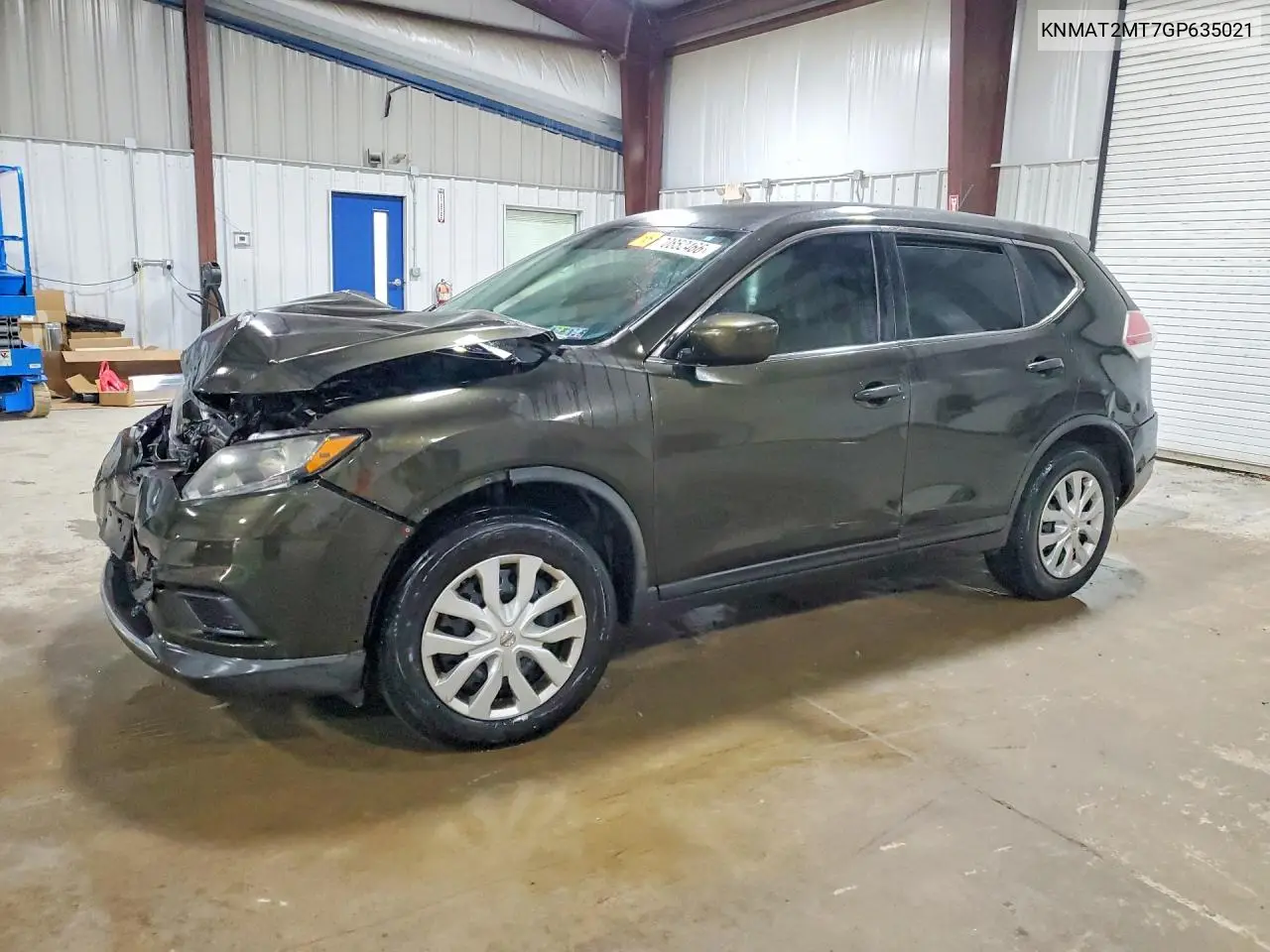 NISSAN ROGUE 2016, VIN KNMAT2MT7GP635021