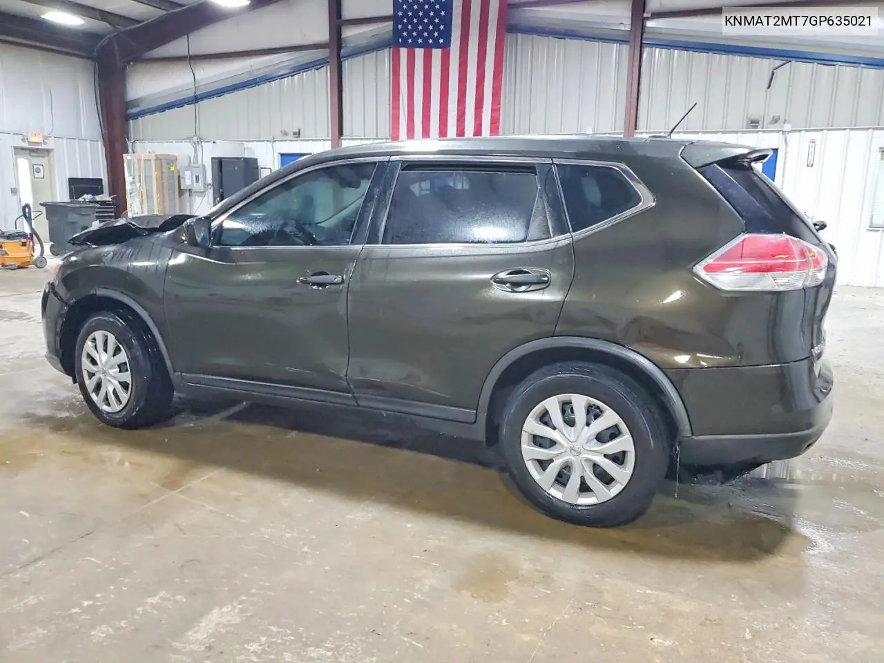 2016 NISSAN ROGUE VIN KNMAT2MT7GP635021 — фото 2