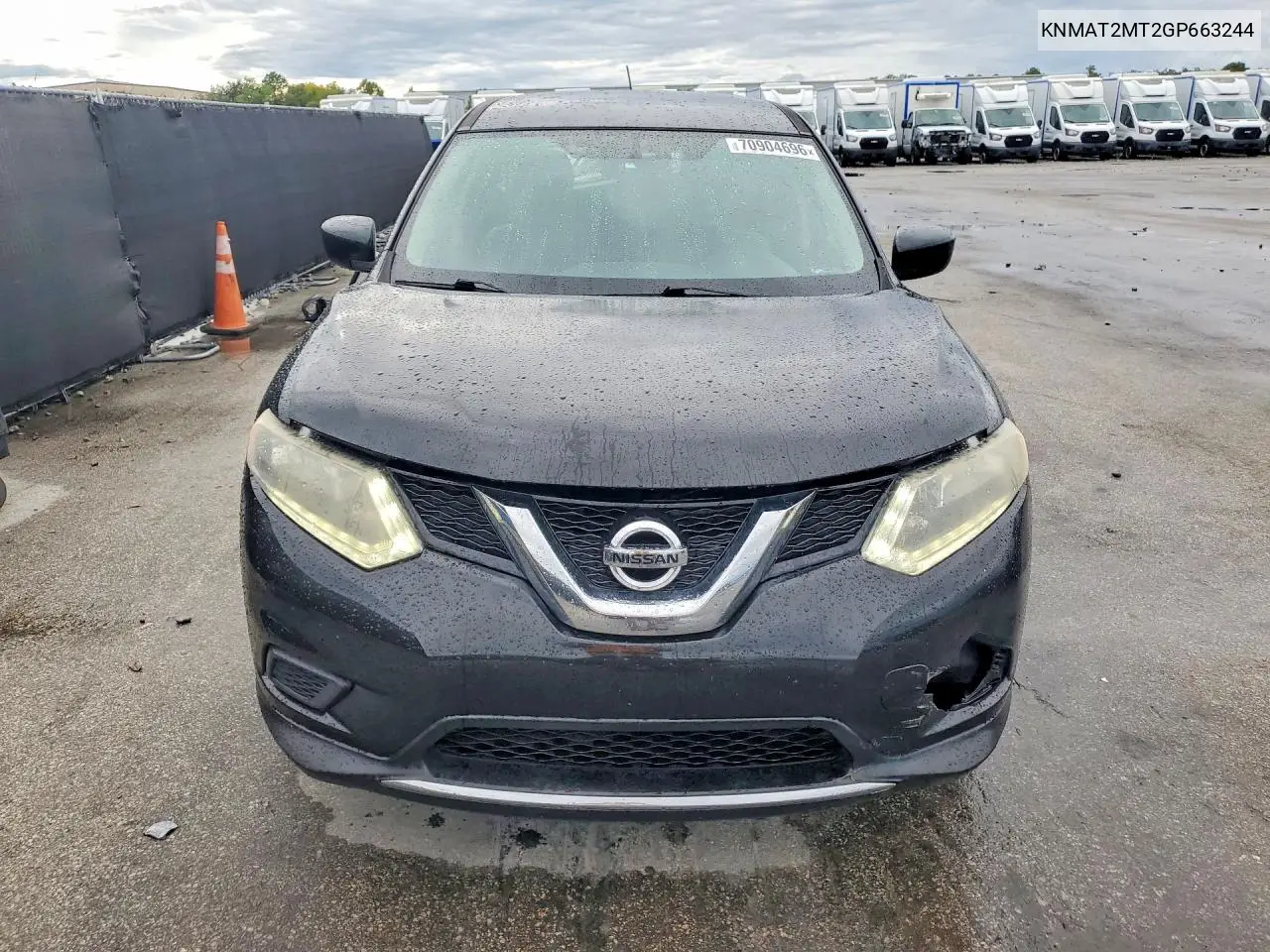 2016 NISSAN ROGUE VIN KNMAT2MT2GP663244 — фото 5
