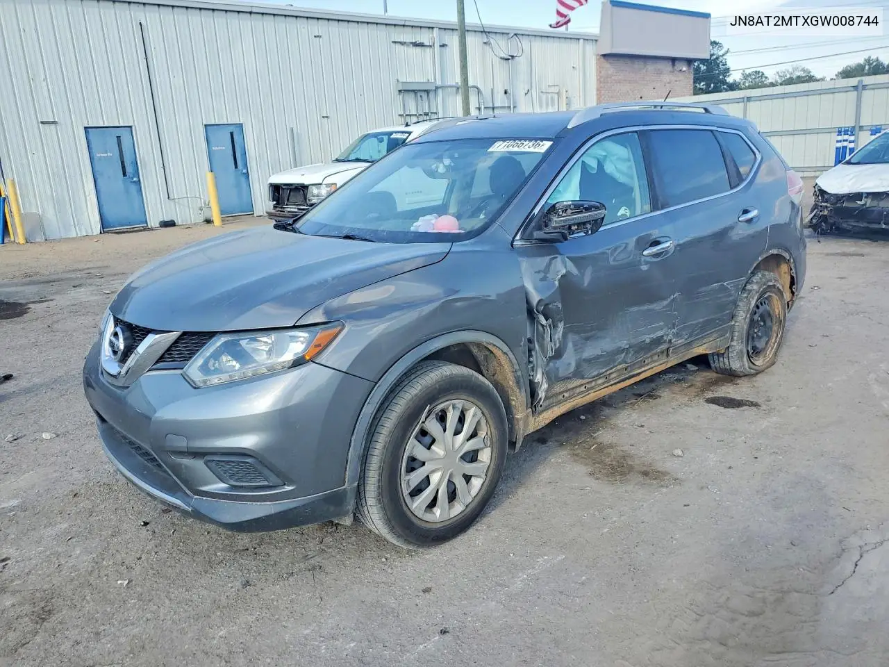 NISSAN ROGUE 2016, VIN JN8AT2MTXGW008744
