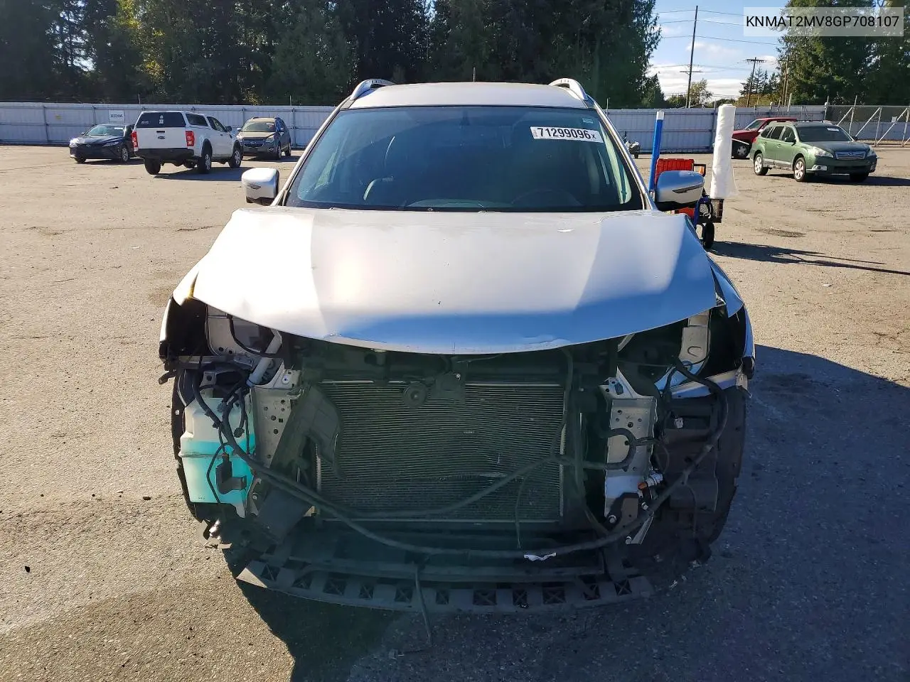 2016 NISSAN ROGUE VIN KNMAT2MV8GP708107 — фото 5