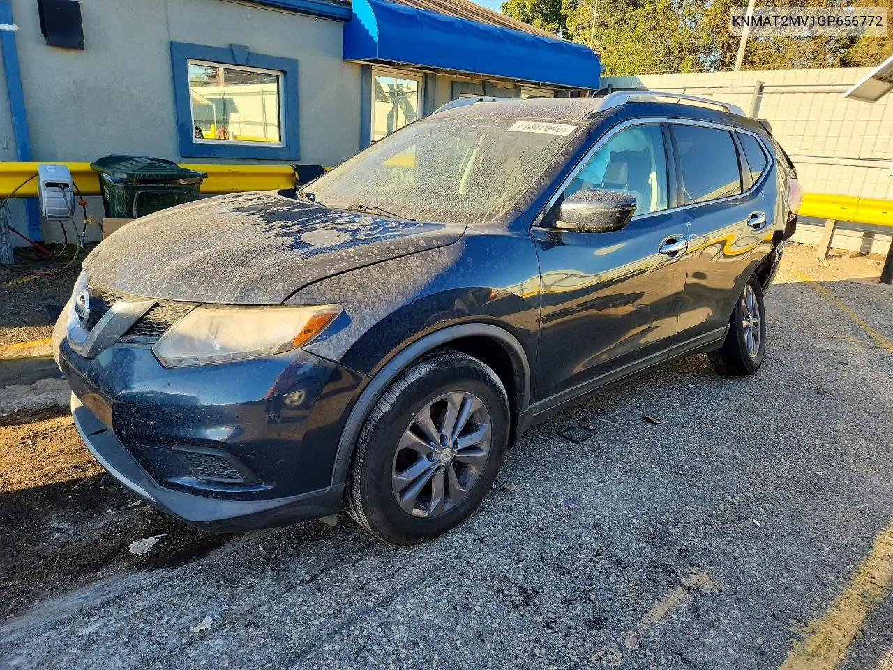NISSAN ROGUE 2016, VIN KNMAT2MV1GP656772
