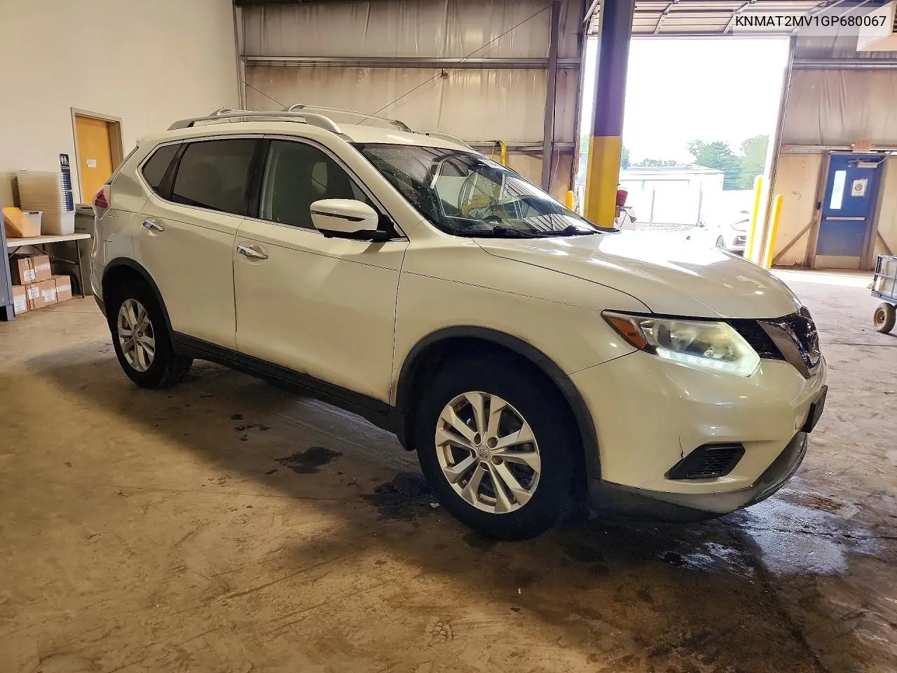 2016 NISSAN ROGUE VIN KNMAT2MV1GP680067 — фото 4