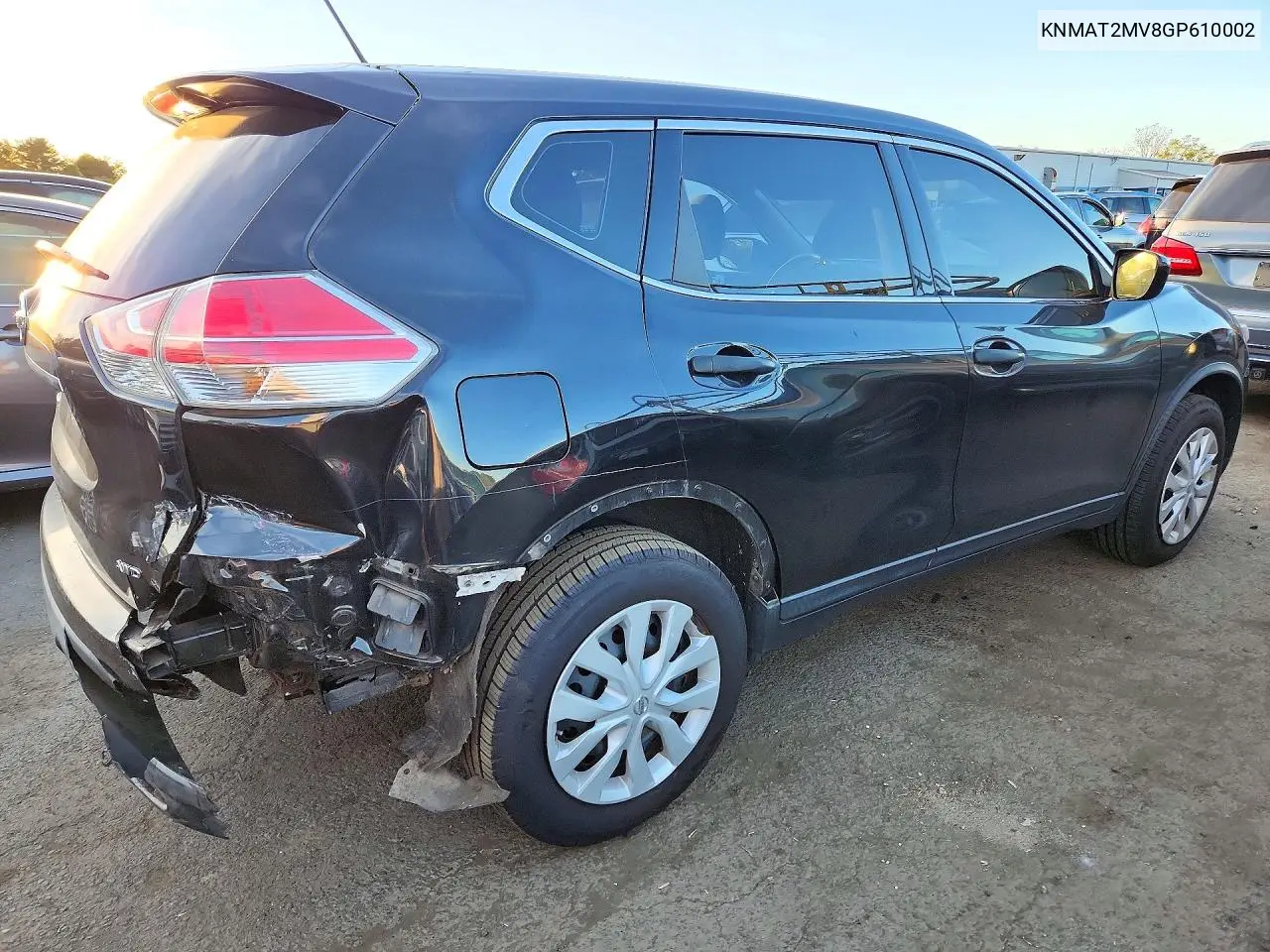 2016 NISSAN ROGUE VIN KNMAT2MV8GP610002 — фото 3