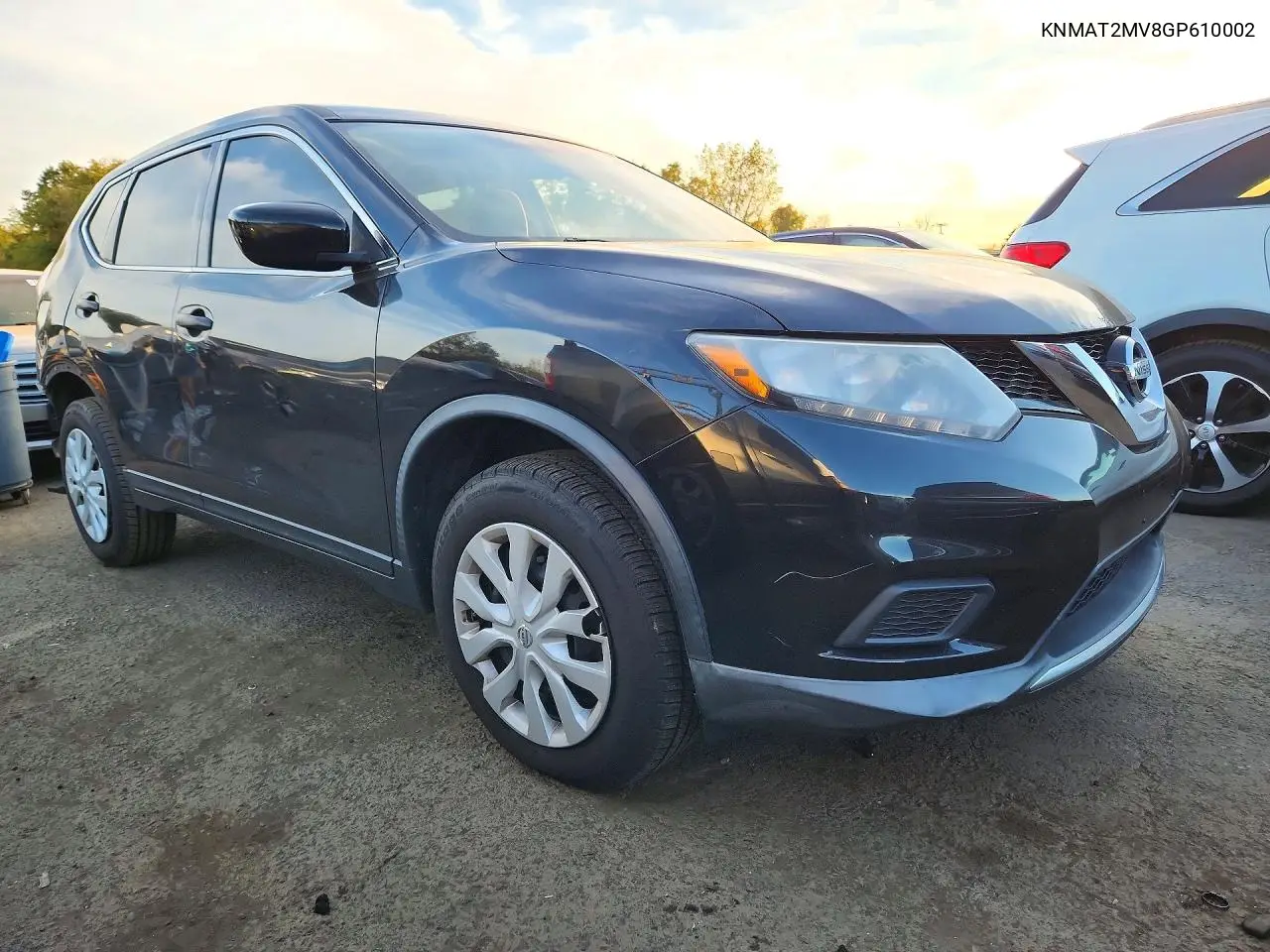 2016 NISSAN ROGUE VIN KNMAT2MV8GP610002 — фото 4