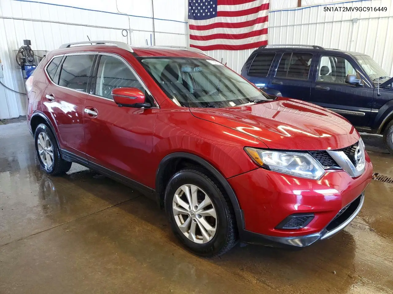 2016 NISSAN ROGUE VIN 5N1AT2MV9GC916449 — фото 4