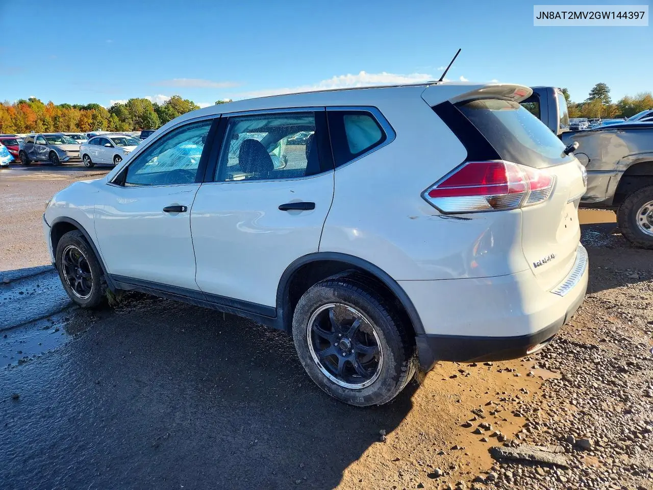 2016 NISSAN ROGUE VIN JN8AT2MV2GW144397 — фото 2