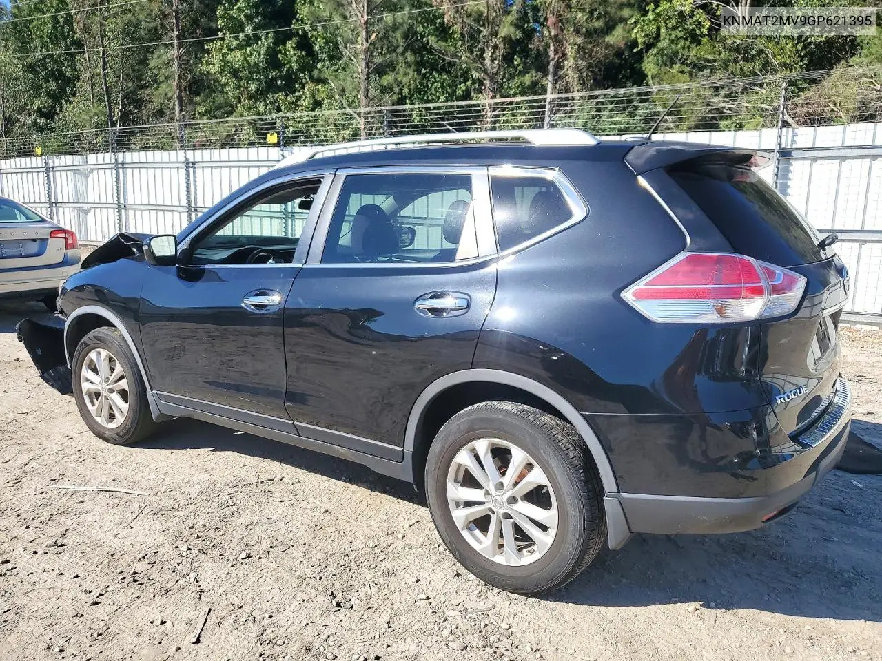 2016 NISSAN ROGUE VIN KNMAT2MV9GP621395 — фото 2