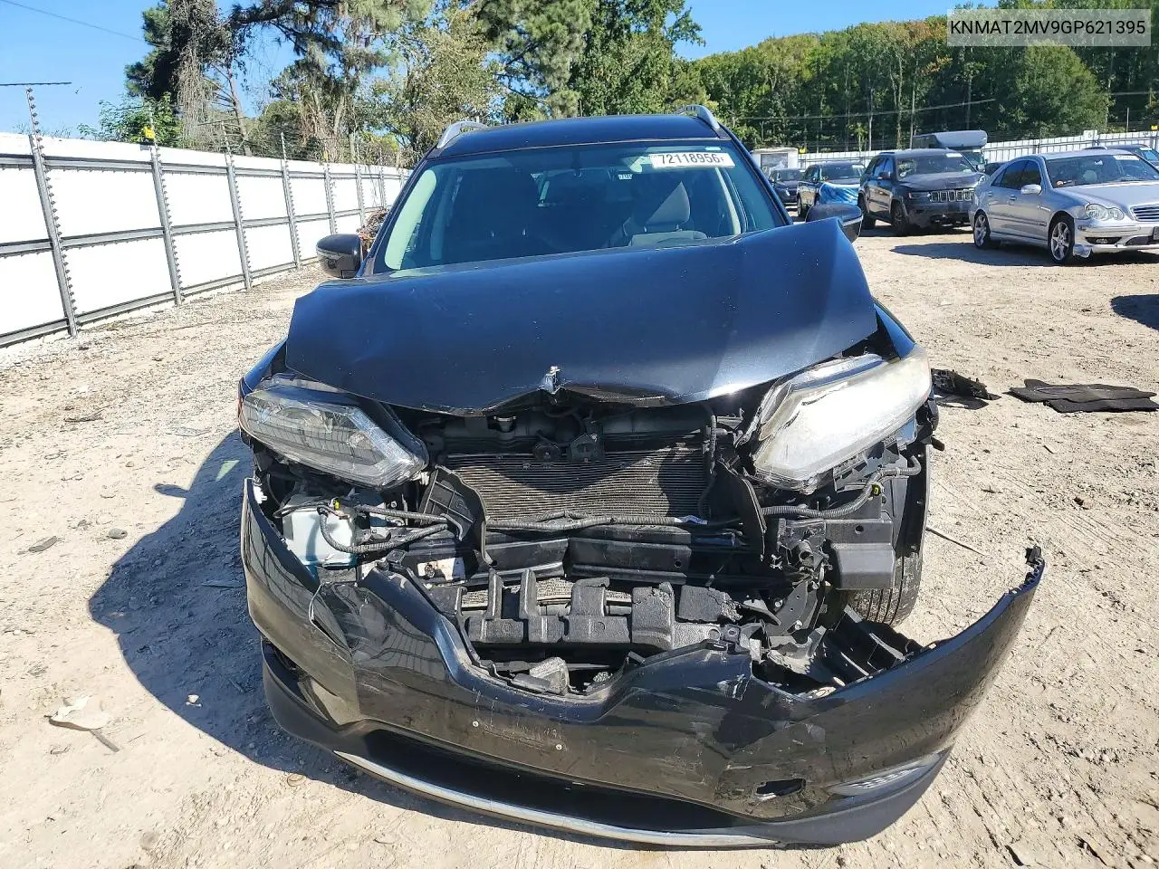 2016 NISSAN ROGUE VIN KNMAT2MV9GP621395 — фото 5
