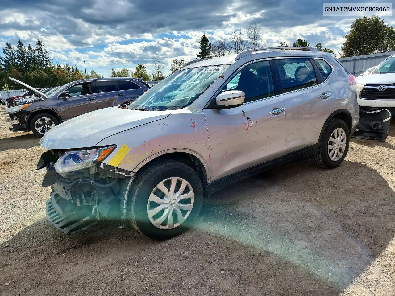 NISSAN ROGUE 2016, VIN 5N1AT2MVXGC808065