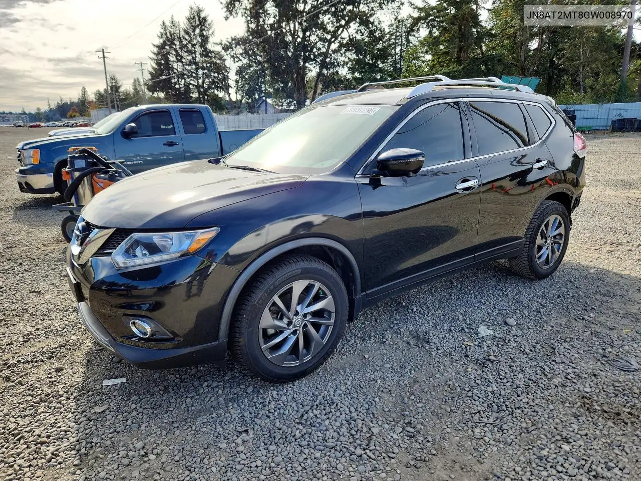 NISSAN ROGUE 2016, VIN JN8AT2MT8GW008970