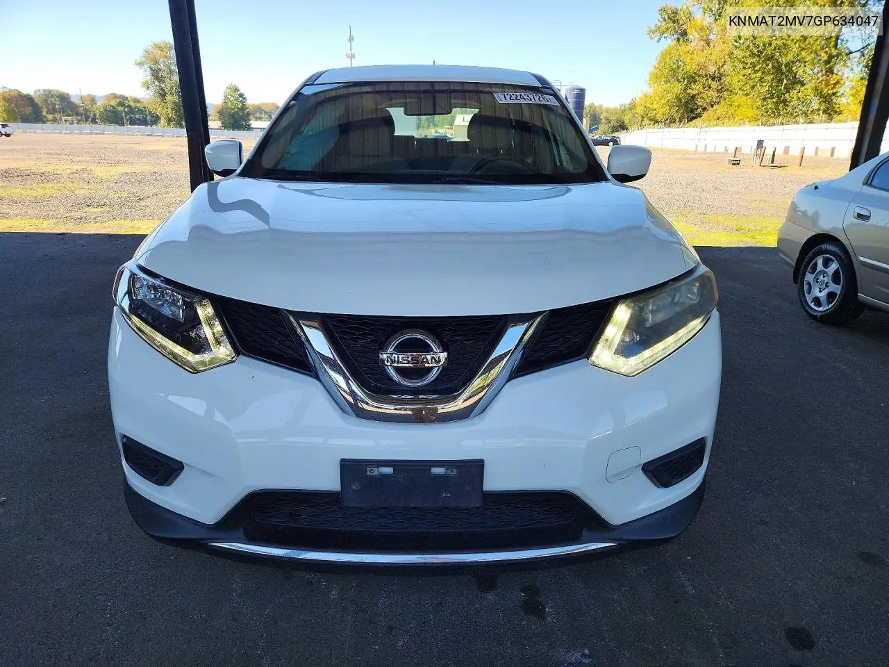 2016 NISSAN ROGUE VIN KNMAT2MV7GP634047 — фото 5