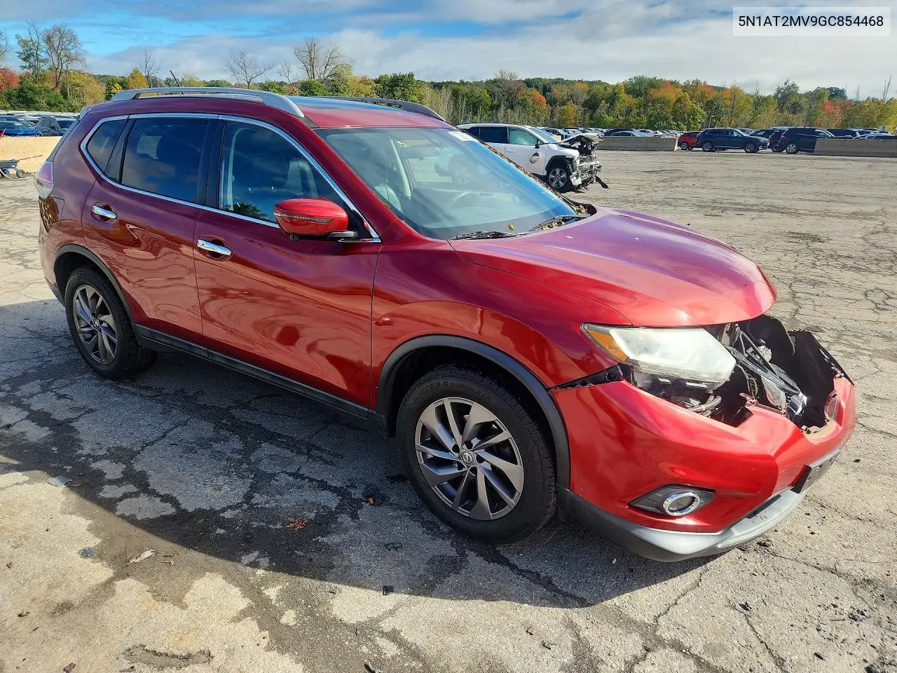 2016 NISSAN ROGUE VIN 5N1AT2MV9GC854468 — фото 4