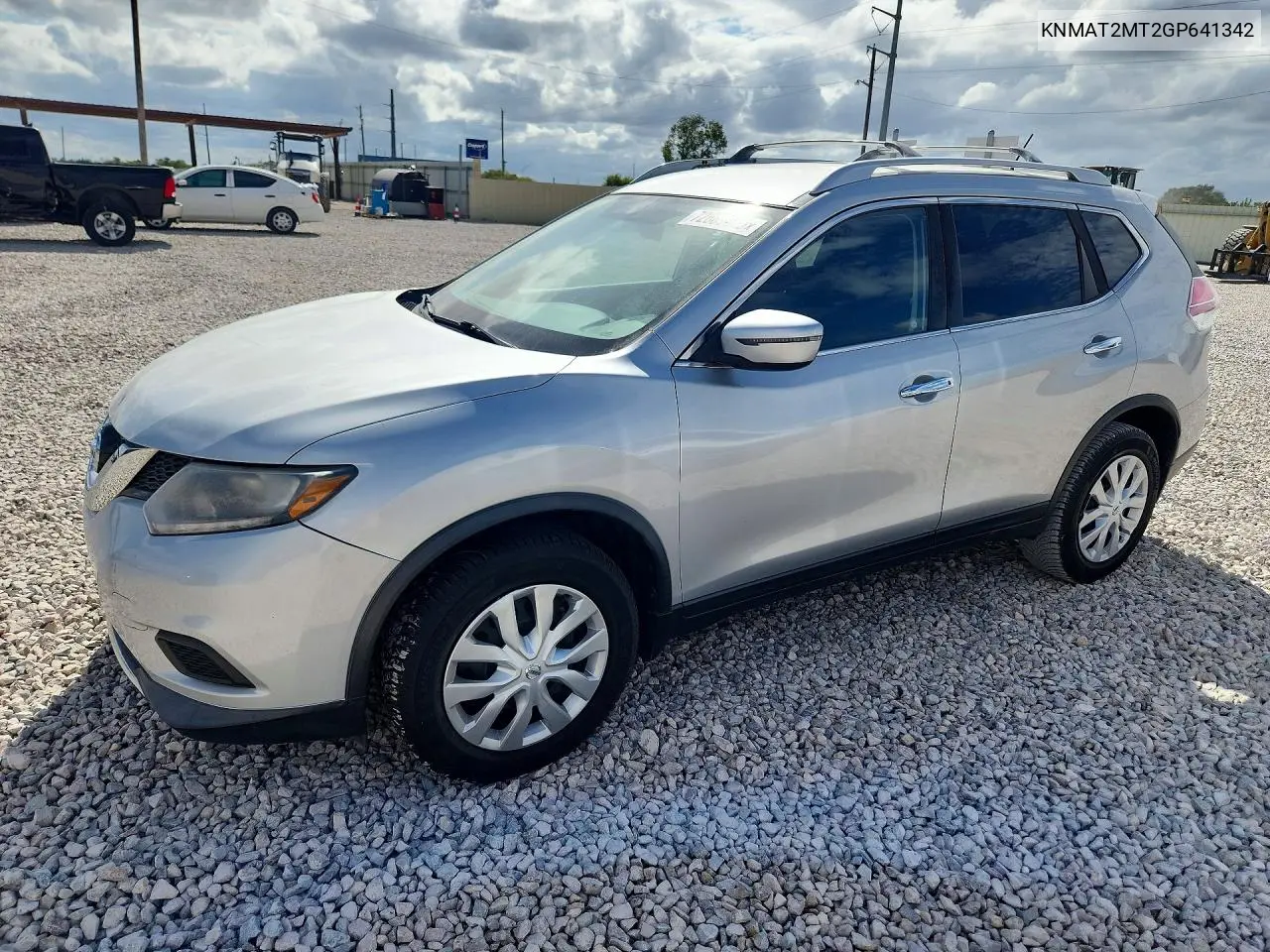 NISSAN ROGUE 2016, VIN KNMAT2MT2GP641342
