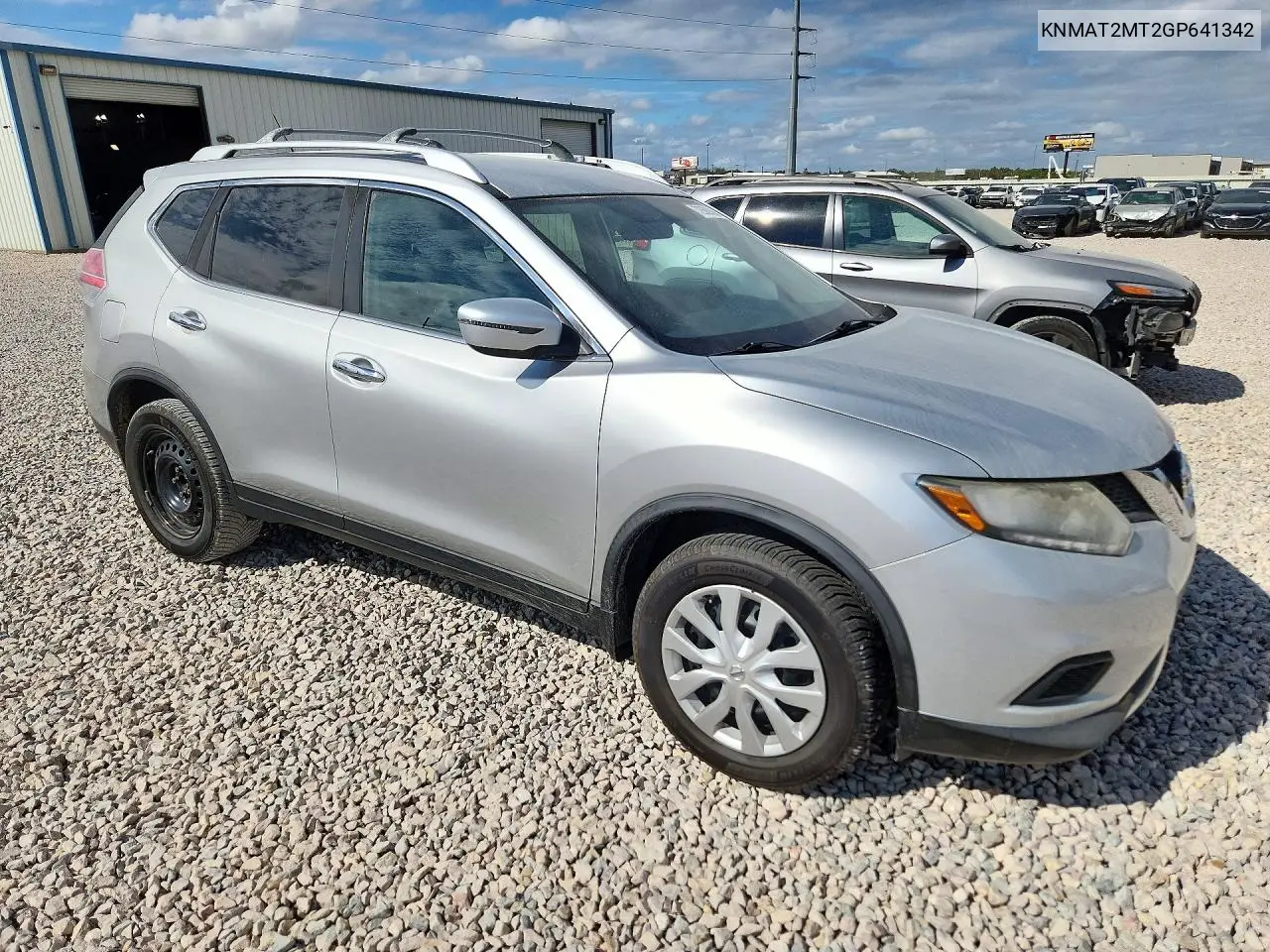 2016 NISSAN ROGUE VIN KNMAT2MT2GP641342 — фото 4