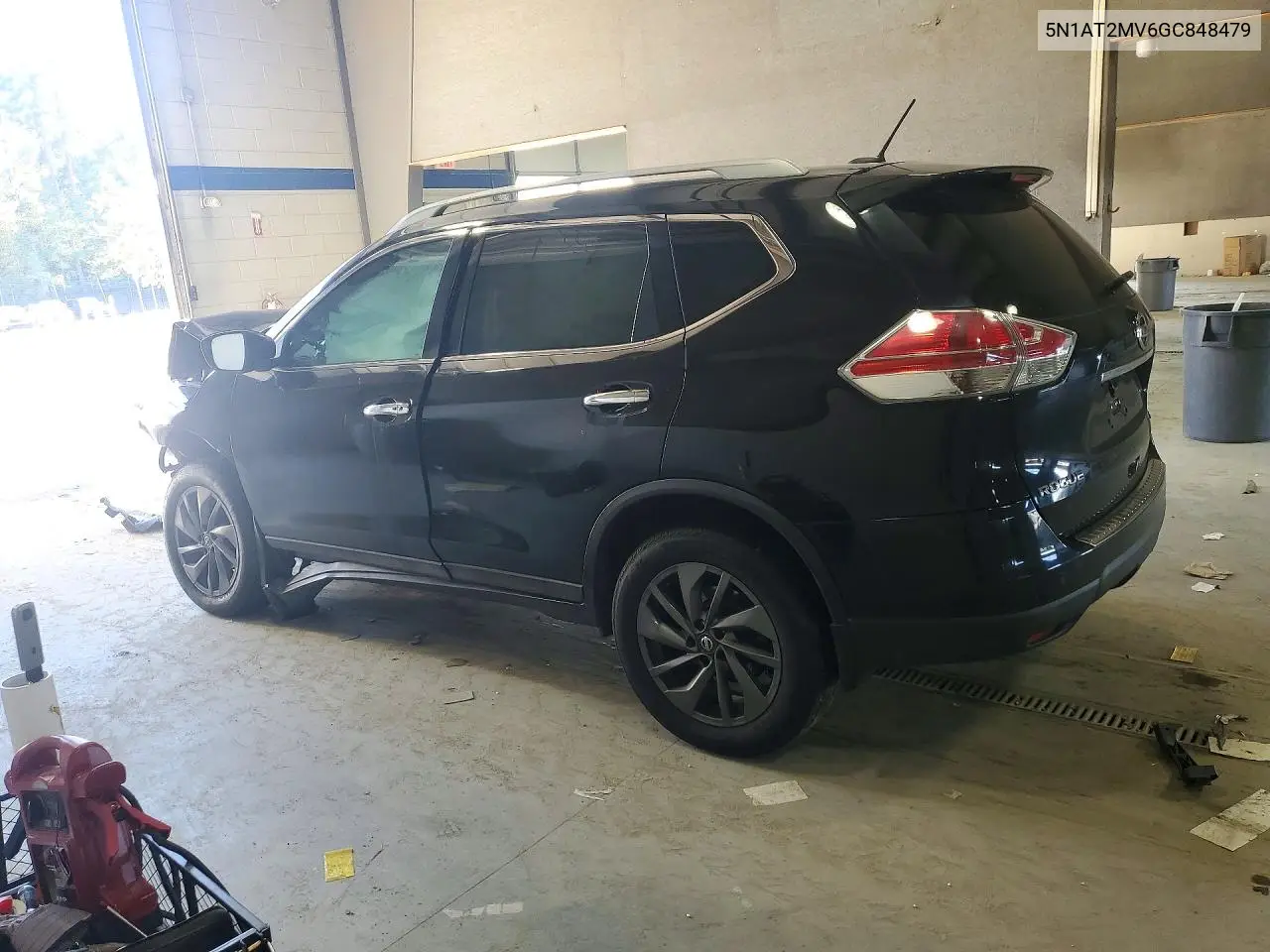 2016 NISSAN ROGUE VIN 5N1AT2MV6GC848479 — фото 2