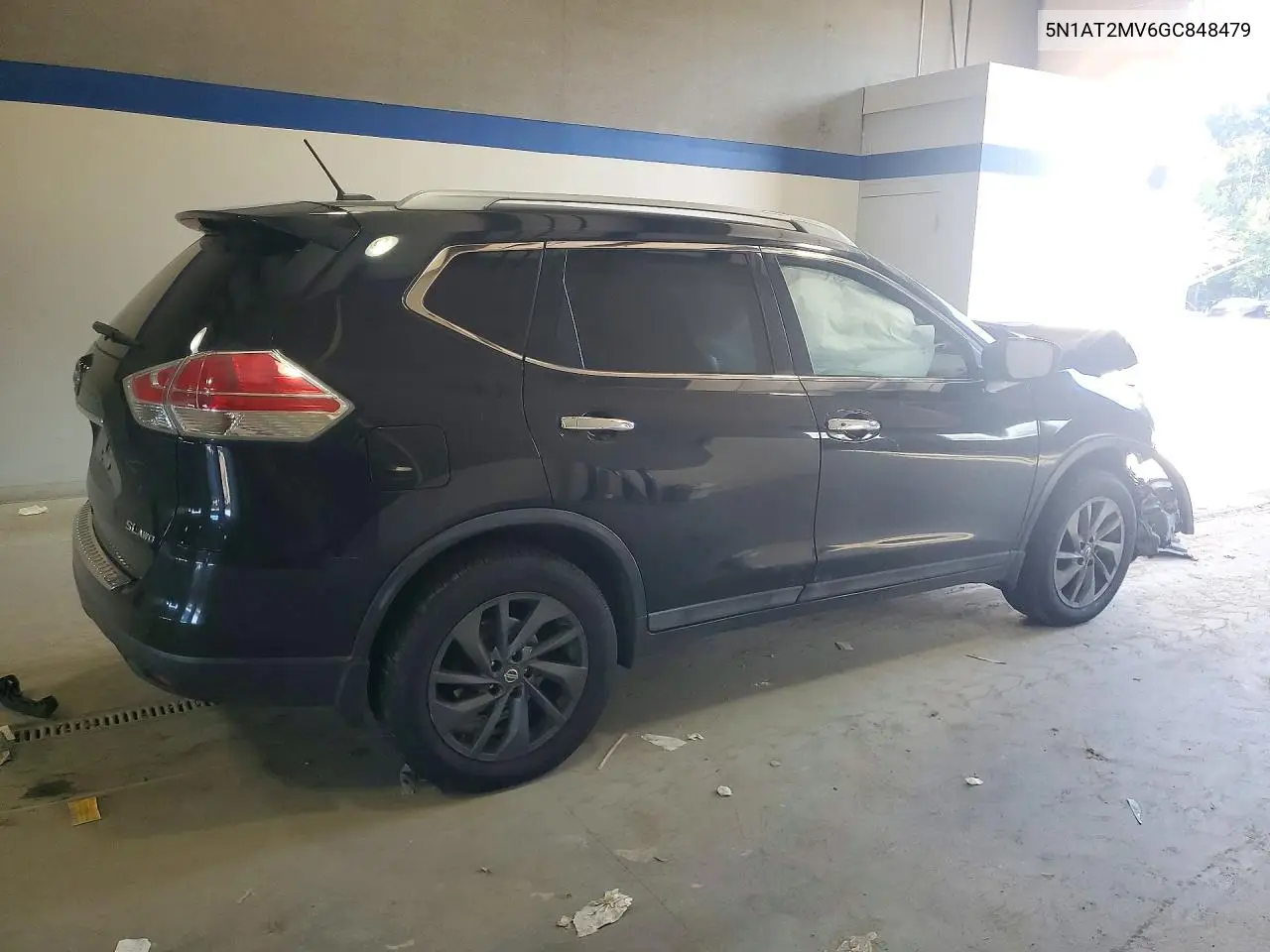 2016 NISSAN ROGUE VIN 5N1AT2MV6GC848479 — фото 3