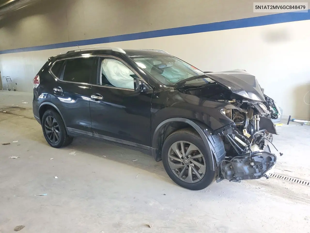 2016 NISSAN ROGUE VIN 5N1AT2MV6GC848479 — фото 4