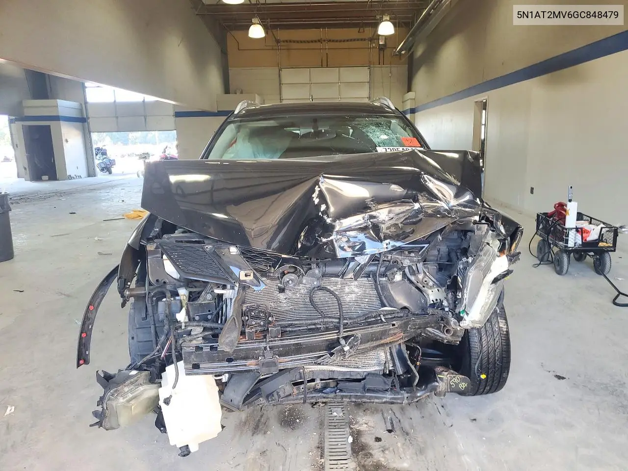 2016 NISSAN ROGUE VIN 5N1AT2MV6GC848479 — фото 5