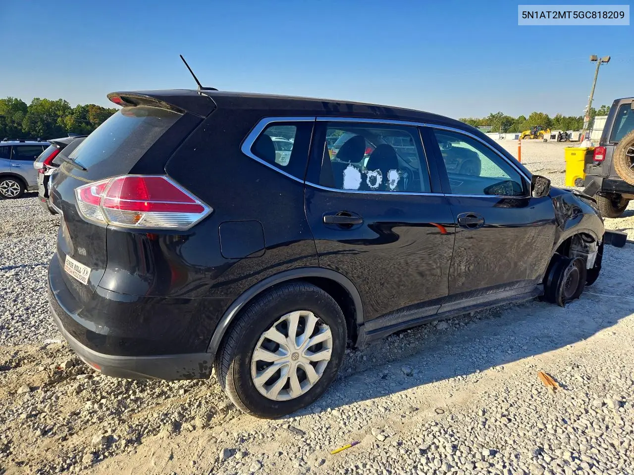 2016 NISSAN ROGUE VIN 5N1AT2MT5GC818209 — фото 3