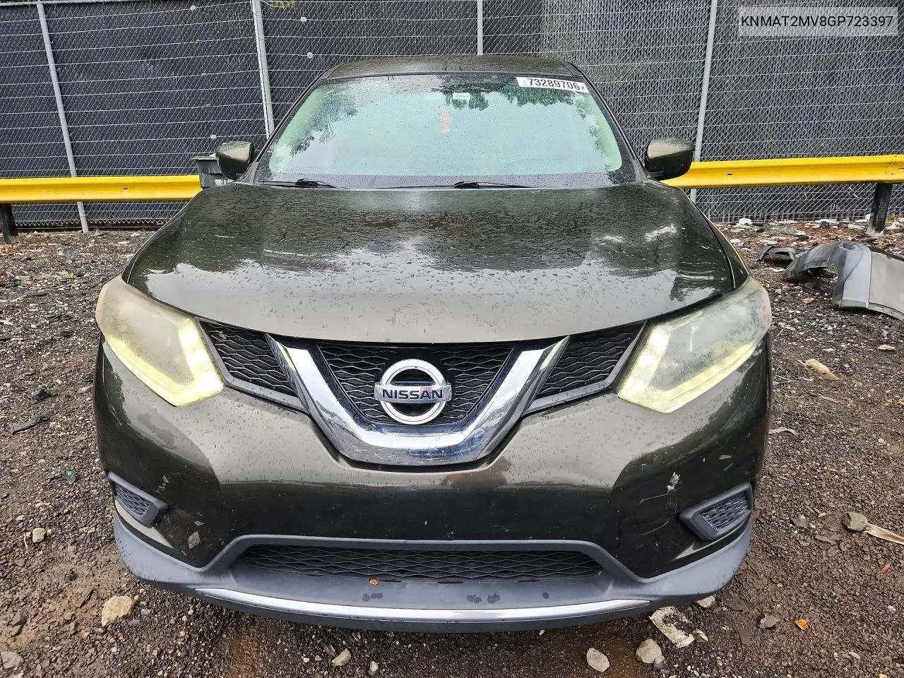 2016 NISSAN ROGUE VIN KNMAT2MV8GP723397 — фото 5