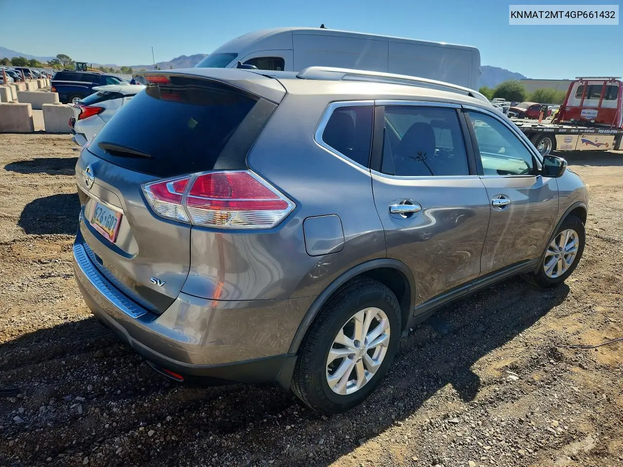 2016 NISSAN ROGUE VIN KNMAT2MT4GP661432 — фото 3