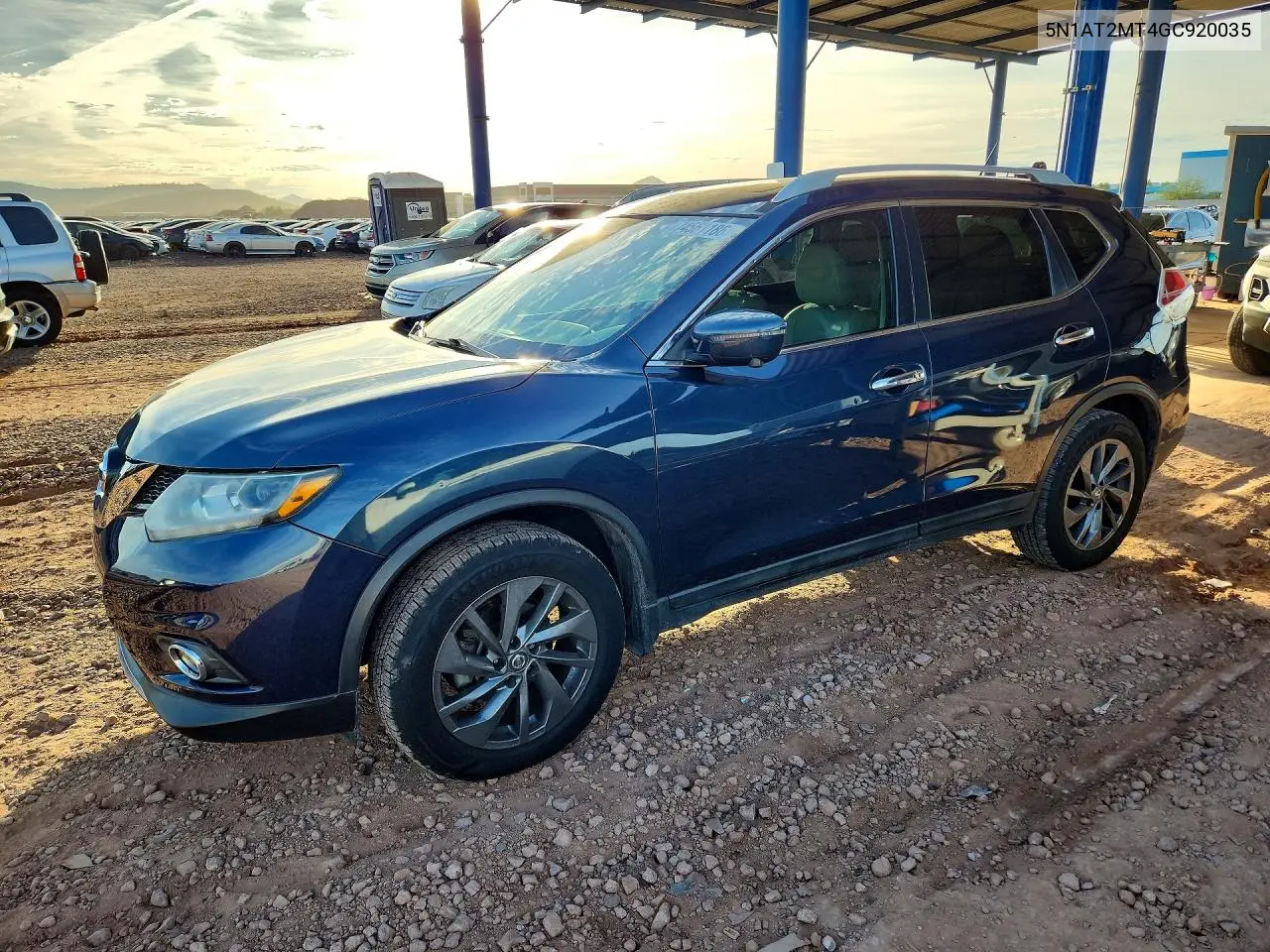 NISSAN ROGUE 2016, VIN 5N1AT2MT4GC920035