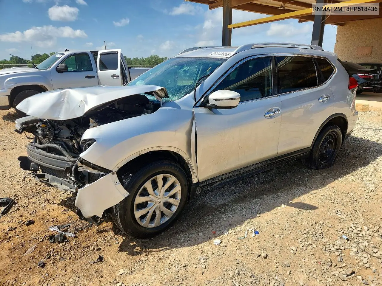 NISSAN ROGUE 2017, VIN KNMAT2MT8HP518436