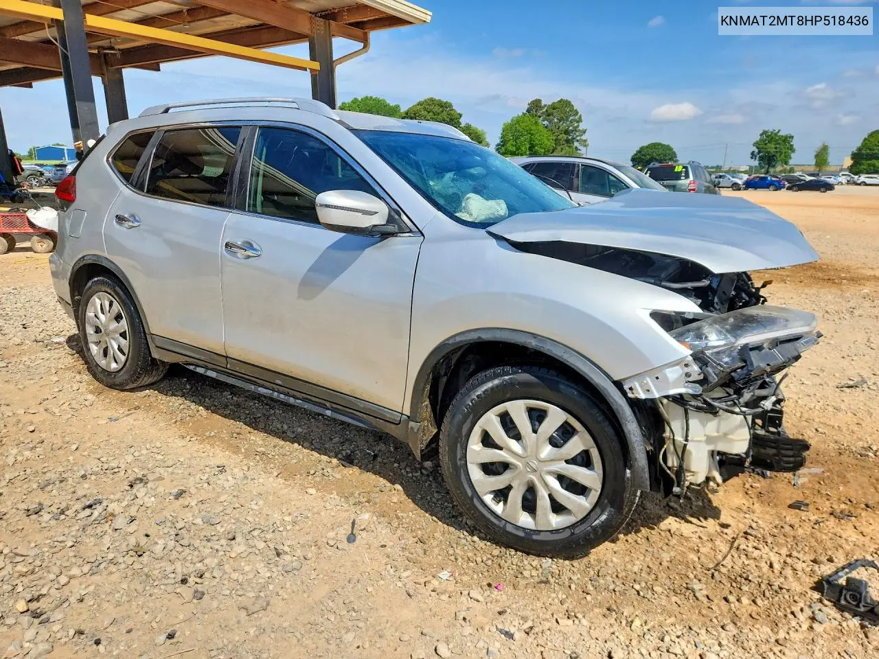 2017 NISSAN ROGUE VIN KNMAT2MT8HP518436 — фото 4