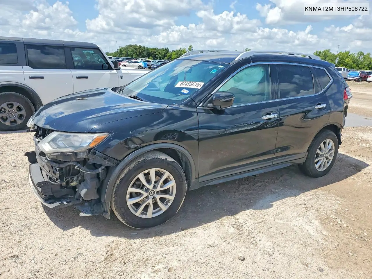 NISSAN ROGUE 2017, VIN KNMAT2MT3HP508722