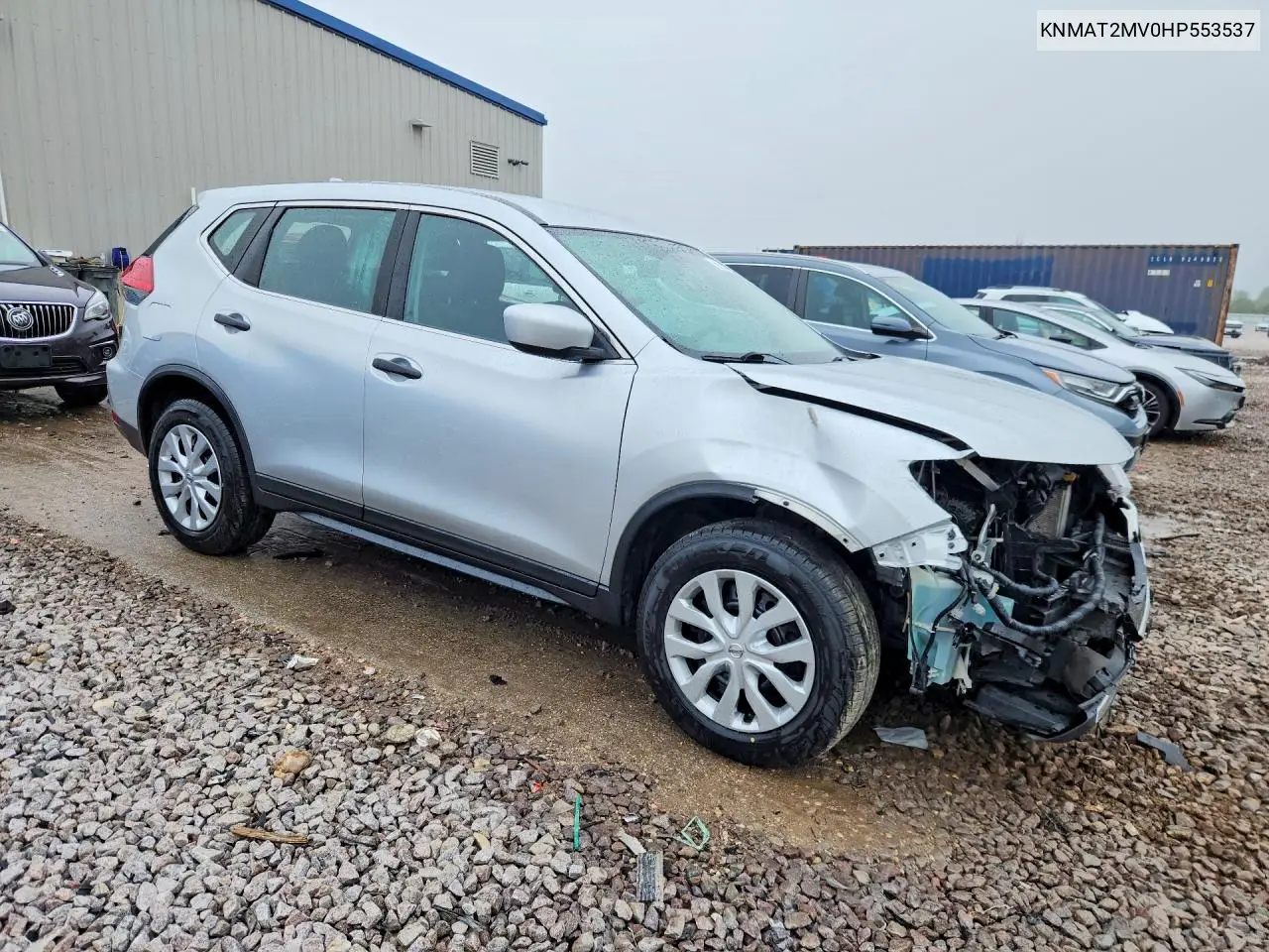 2017 NISSAN ROGUE VIN KNMAT2MV0HP553537 — фото 4