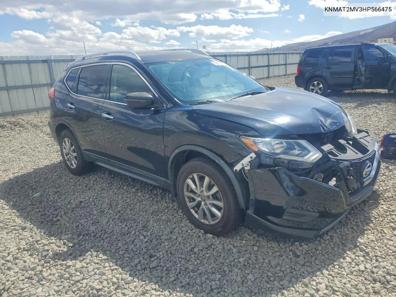 2017 NISSAN ROGUE VIN KNMAT2MV3HP566475 — фото 4