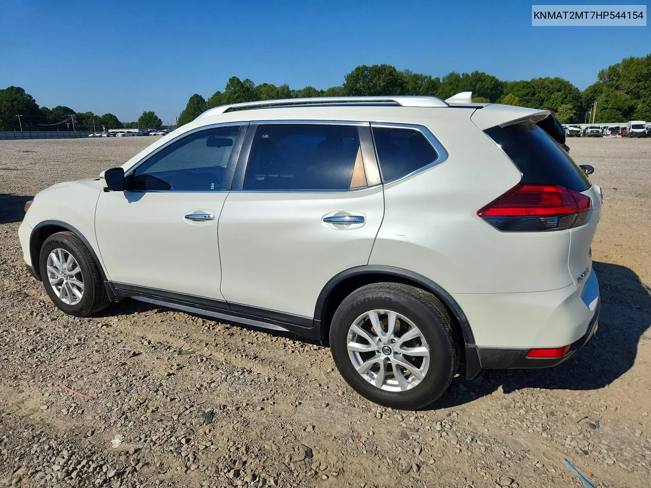 2017 NISSAN ROGUE VIN KNMAT2MT7HP544154 — фото 2