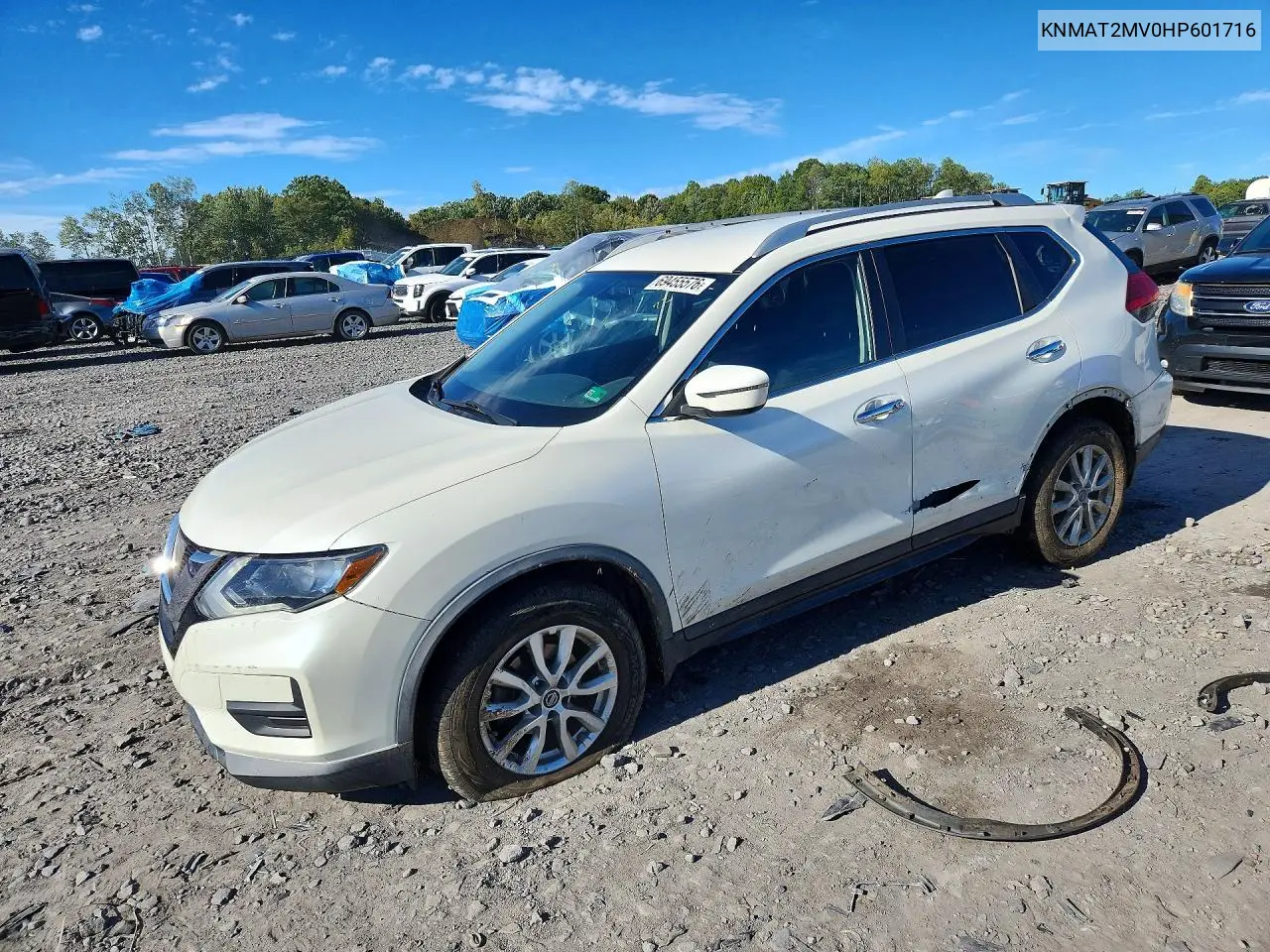 NISSAN ROGUE 2017, VIN KNMAT2MV0HP601716