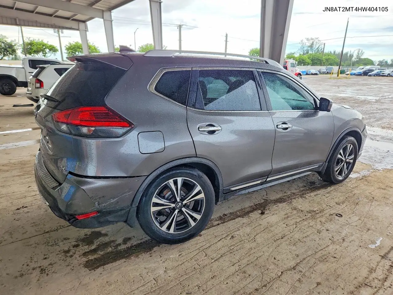 2017 NISSAN ROGUE VIN JN8AT2MT4HW404105 — фото 3