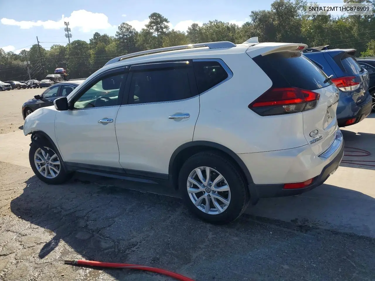 2017 NISSAN ROGUE VIN 5N1AT2MT1HC878909 — фото 2