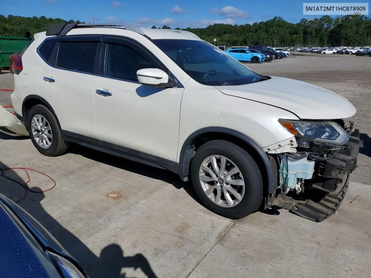 2017 NISSAN ROGUE VIN 5N1AT2MT1HC878909 — фото 4