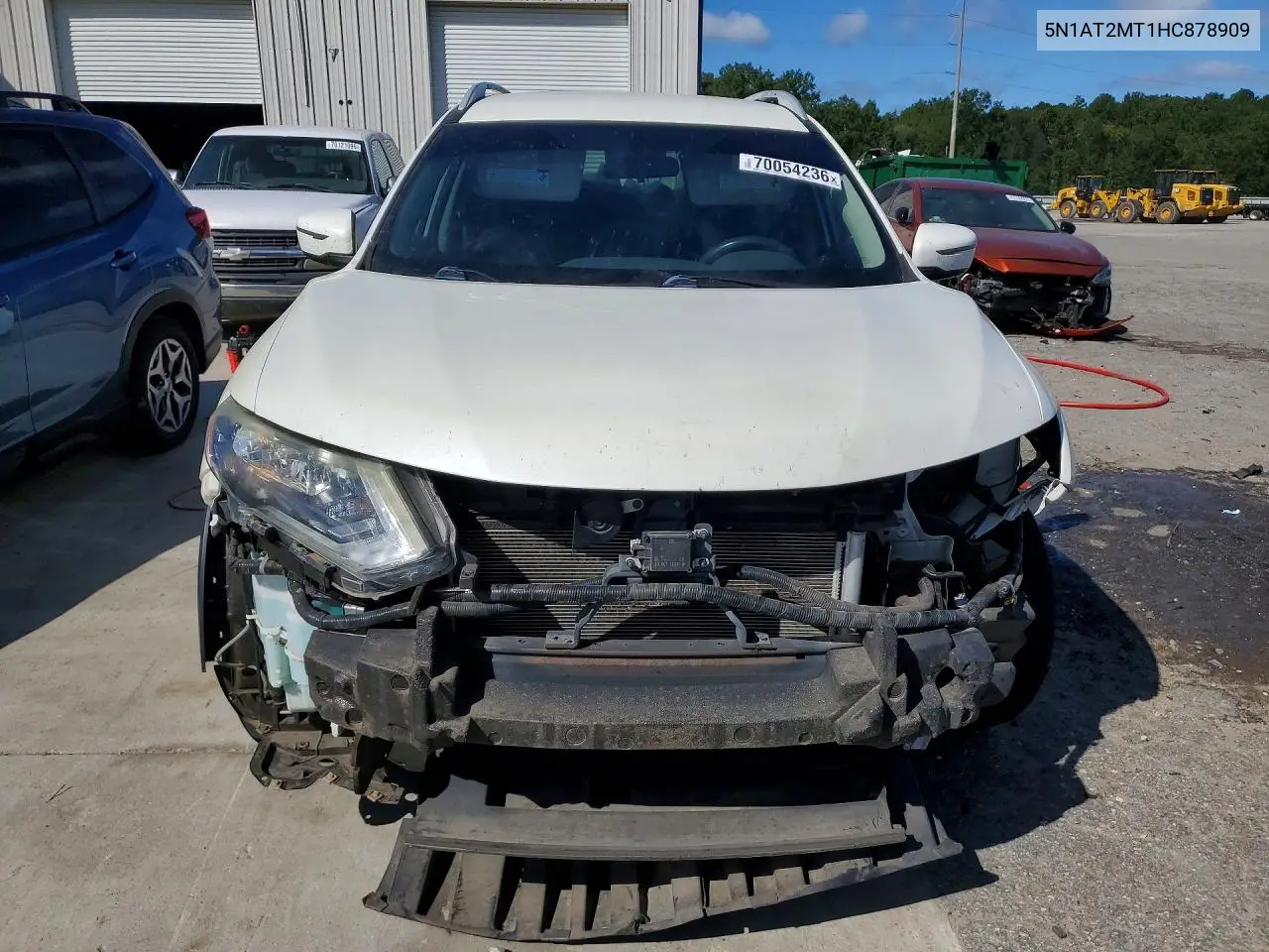 2017 NISSAN ROGUE VIN 5N1AT2MT1HC878909 — фото 5