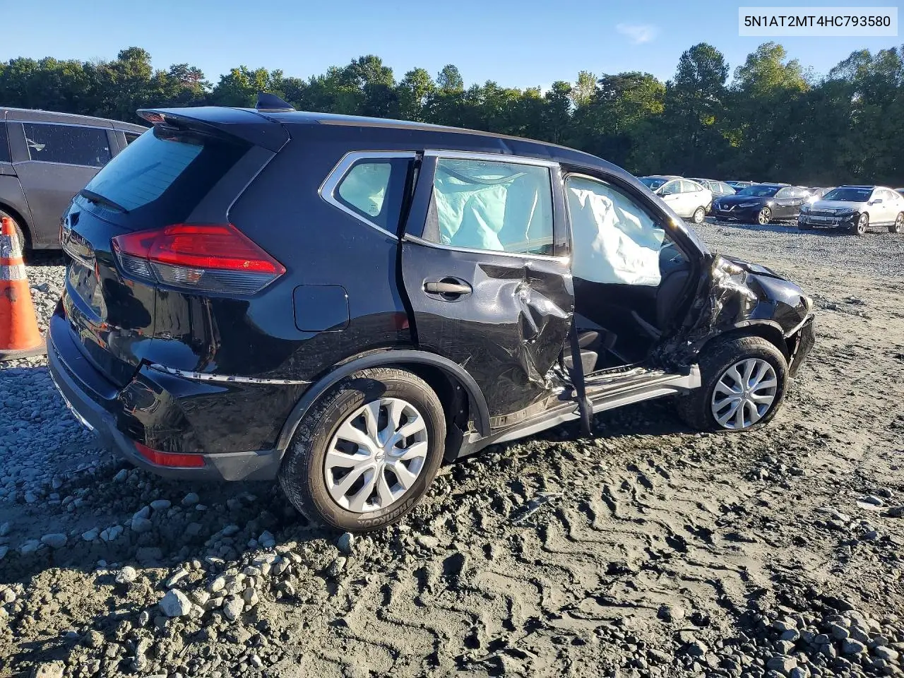 2017 NISSAN ROGUE VIN 5N1AT2MT4HC793580 — фото 3