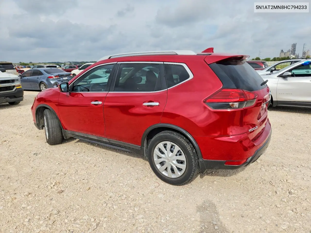 2017 NISSAN ROGUE VIN 5N1AT2MN8HC794233 — фото 2